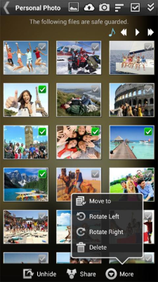 Screenshot of the application Gallery Lock (Hide pictures) - #4