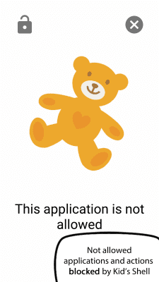 Screenshot of the application Kid's Shell - children's corner - #6