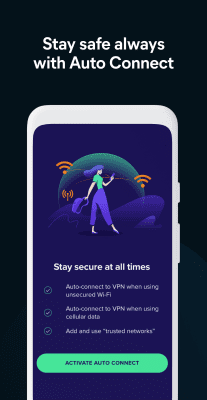 Screenshot of the application Avast SecureLine VPN - #3