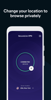 Screenshot of the application Avast SecureLine VPN - #4