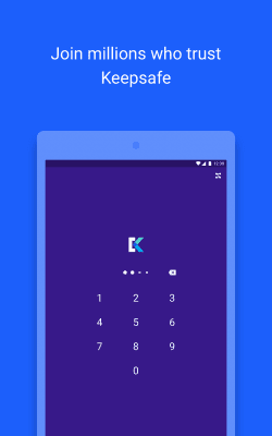 Screenshot of the application Private Photo Vault - Keepsafe - #7