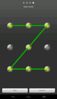 Screenshot of the application App Lock - #9