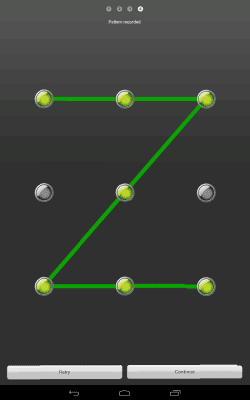 Screenshot of the application App Lock - #10