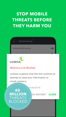 Screenshot of the application Lookout Antivirus - #2