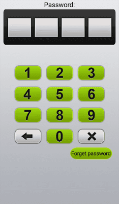 Screenshot of the application Lock on applications - #5