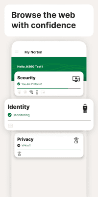 Screenshot of the application Norton 360: Mobile Security - #2
