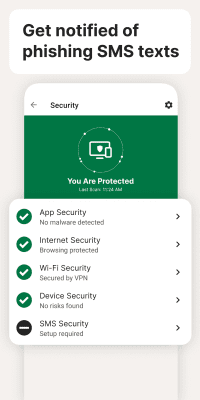 Screenshot of the application Norton 360: Mobile Security - #3
