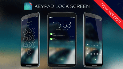 Screenshot of the application Keypad lock screen - #1