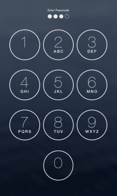 Screenshot of the application Keypad lock screen - #6