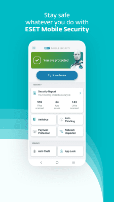 Screenshot of the application ESET Mobile Security & Antivirus - #8