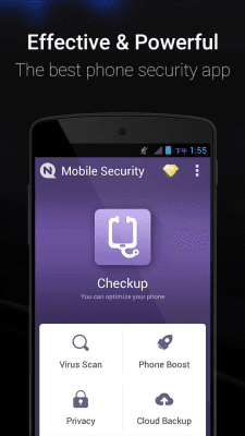 Screenshot of the application NQ Mobile Security & Antivirus - #1