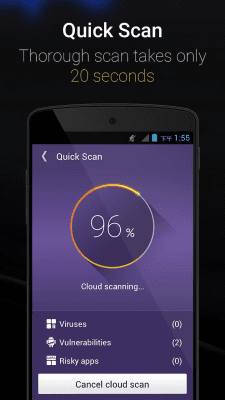 Screenshot of the application NQ Mobile Security & Antivirus - #2
