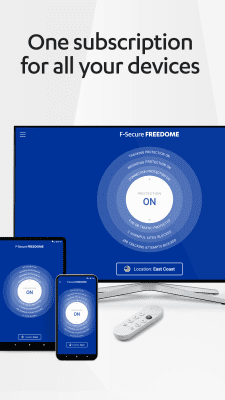 Screenshot of the application F-Secure Freedome VPN - #8