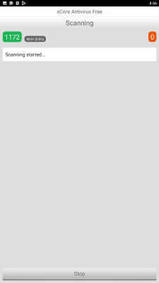 Screenshot of the application xCore Antivirus - #3