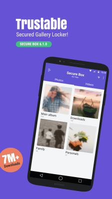 Screenshot of the application Photo & Video Locker - #1