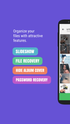 Screenshot of the application Photo & Video Locker - #3