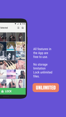 Screenshot of the application Photo & Video Locker - #4