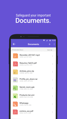 Screenshot of the application Photo & Video Locker - #5