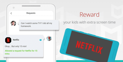 Screenshot of the application Safe Family - #5