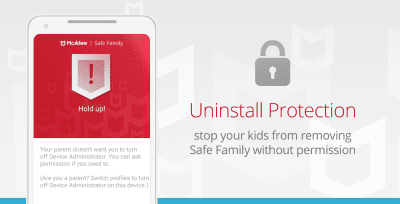 Screenshot of the application Safe Family - #8