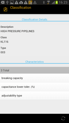 Screenshot of the application SAP Work Manager - #4