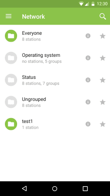 Screenshot of the application Dr.Web Mobile Control Center - #4