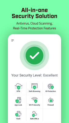 Screenshot of the application Comodo Security Antivirus VPN - #2