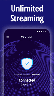 Screenshot of the application VyprVPN for Android - #1