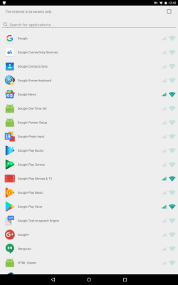 Screenshot of the application AdLocker - Free Adblock & Firewall - #6