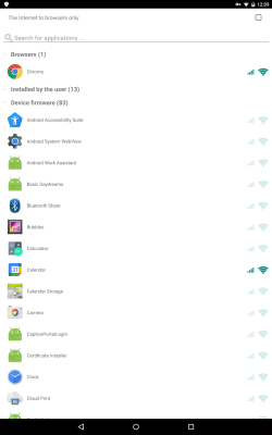 Screenshot of the application AdProtect - Free Adblock & Firewall - #6
