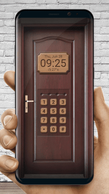 Screenshot of the application Door Lock Screen - #4
