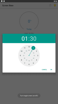 Screenshot of the application ScreenLog - #4
