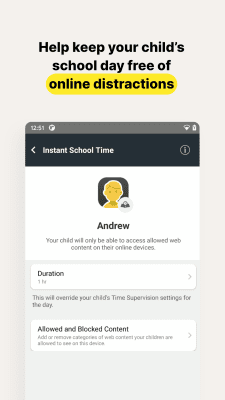 Screenshot of the application Norton Family Parental Control - #3