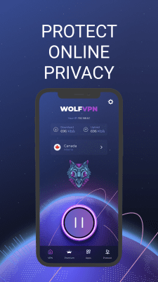 Screenshot of the application Wolf Vpn x Secure & Unlimited - #4