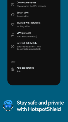 Screenshot of the application HotspotShield VPN & Wifi Proxy - #5