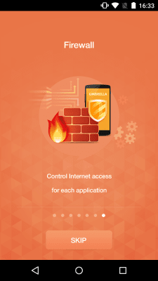 Screenshot of the application Umbrella - Adblock & Firewall - #2