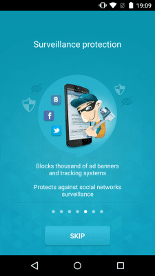 Screenshot of the application Umbrella - Adblock & Firewall - #4