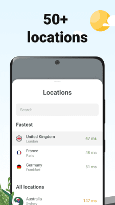 Screenshot of the application AdGuard VPN - #4