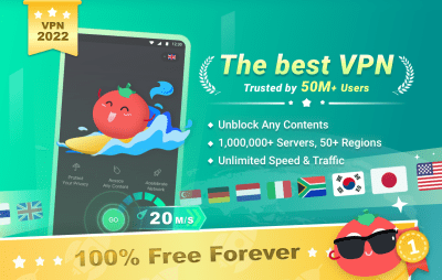 Screenshot of the application Tomato VPN | VPN Proxy - #1