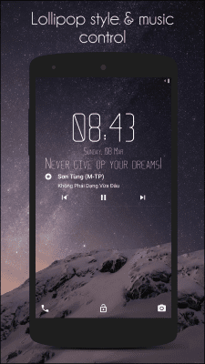 Screenshot of the application Hi Locker - lock screen - #5