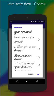 Screenshot of the application Hi Locker - lock screen - #8