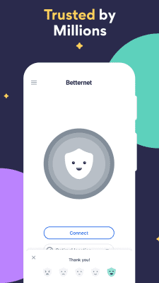Screenshot of the application VPN Betternet: Unlimited Proxy - #4