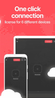 Screenshot of the application CloudVPN is a modern VPN service - #5