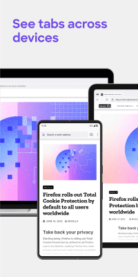 Screenshot of the application Mozilla Firefox for Android - #5