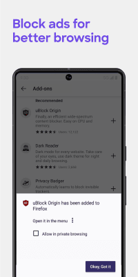 Screenshot of the application Mozilla Firefox for Android - #8