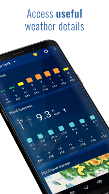 Screenshot of the application Transparent clock & weather - #4