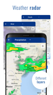 Screenshot of the application Transparent clock & weather - #8