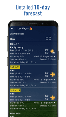 Screenshot of the application Sense V2 Flip Clock & Weather - #6