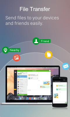 Screenshot of the application AirDroid - #1