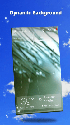 Screenshot of the application GO Weather - #6